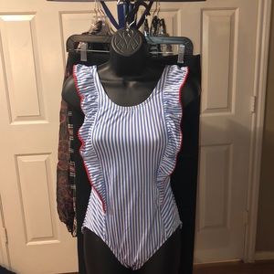 Girls cat n jack one piece swim suit